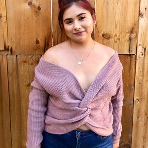 Ava Criss Cross Sweater